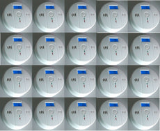 Lot de 20 detecteurs monoxyde carbone co 9v en50291 gf-a03 capteur alarme autonome detection gaz