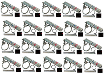 Lot de 20 pointeurs laser 2 en 1 de poche faisceaux rouge 150m torche lumiere blanche porte clef ECLATS DESTOCKAGE