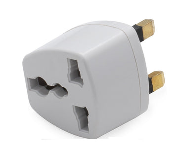 Lot de 200 adaptateurs secteur gb voyage uk prise electrique europeenne vers fiche anglaise - ECLATS DESTOCKAGE