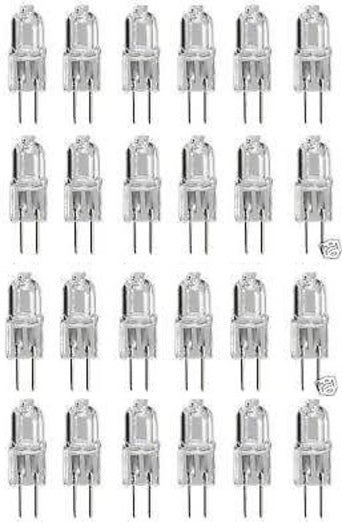 Lot de 24 ampoules ampoule halogene g4 12v 10w lampe g4/10 spot neuf ECLATS DESTOCKAGE