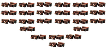 Lot de 25 adaptateurs voyage prise electrique asie chine japon canada usa europe mâle euro femelle - ECLATS DESTOCKAGE