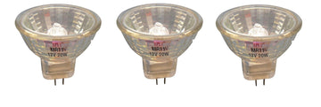 Lot de 3 ampoules halogene 1pc mr11 gu4 20w 12v lamp h082hq lhalmr1120 lumiere eclairage lampe ECLATS DESTOCKAGE