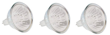 Lot de 3 ampoules halogene 35w 12v mr16 eclairage lumiere lampe 2000h gu5.3 lamp h112hq ECLATS DESTOCKAGE