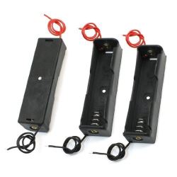 lot de 3 Boitier Bloc Coupleur Support de 1 Batterie Pile rechargeable 18650 3.7v - ECLATS DESTOCKAGE