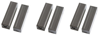 Lot de 3 capteurs detecteur ouverture magnetique contacteur alarme contact nf saillie marron ECLATS DESTOCKAGE