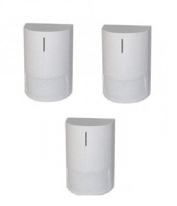 Lot de 3 detecteurs mouvement radar detection volumetrique infrarouge 12v js20 alarme electronique ECLATS DESTOCKAGE