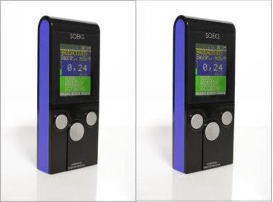 Lot de 2 dosimetre detecteur radioactivite ukraine compteur geiger counter soeks 01m muller activite ECLATS DESTOCKAGE