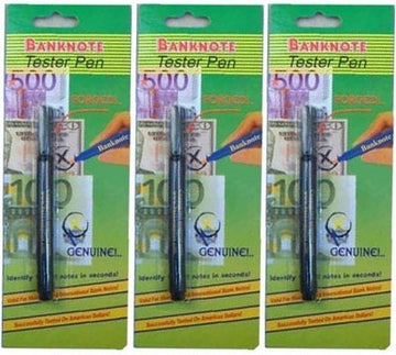 Lot de 3 marqueurs détecteur de faux billets compatible safescan ECLATS DESTOCKAGE
