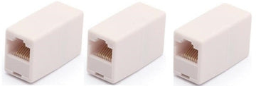 Lot de 3 prolongateurs adaptateur coupleur 8p8c femelle/femelle rj45 raccord tcu3 ECLATS DESTOCKAGE