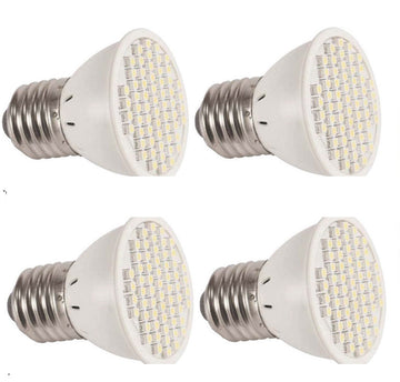Lot de 4 ampoule 3w 3.5w lumiere 40w 45w blanc chaud 240v 60 led e27 220v eclairage lampe 230v ECLATS DESTOCKAGE