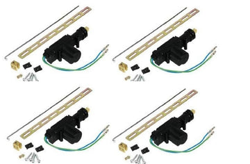Lot de 4 moteurs electrique 12v 2 fils ht602 pour verrouillage porte systeme alarme vehicules auto ECLATS DESTOCKAGE