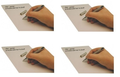 Lot de 4 stylos encre invisible led lumiere ultra violette detecteur faux billet ECLATS DESTOCKAGE