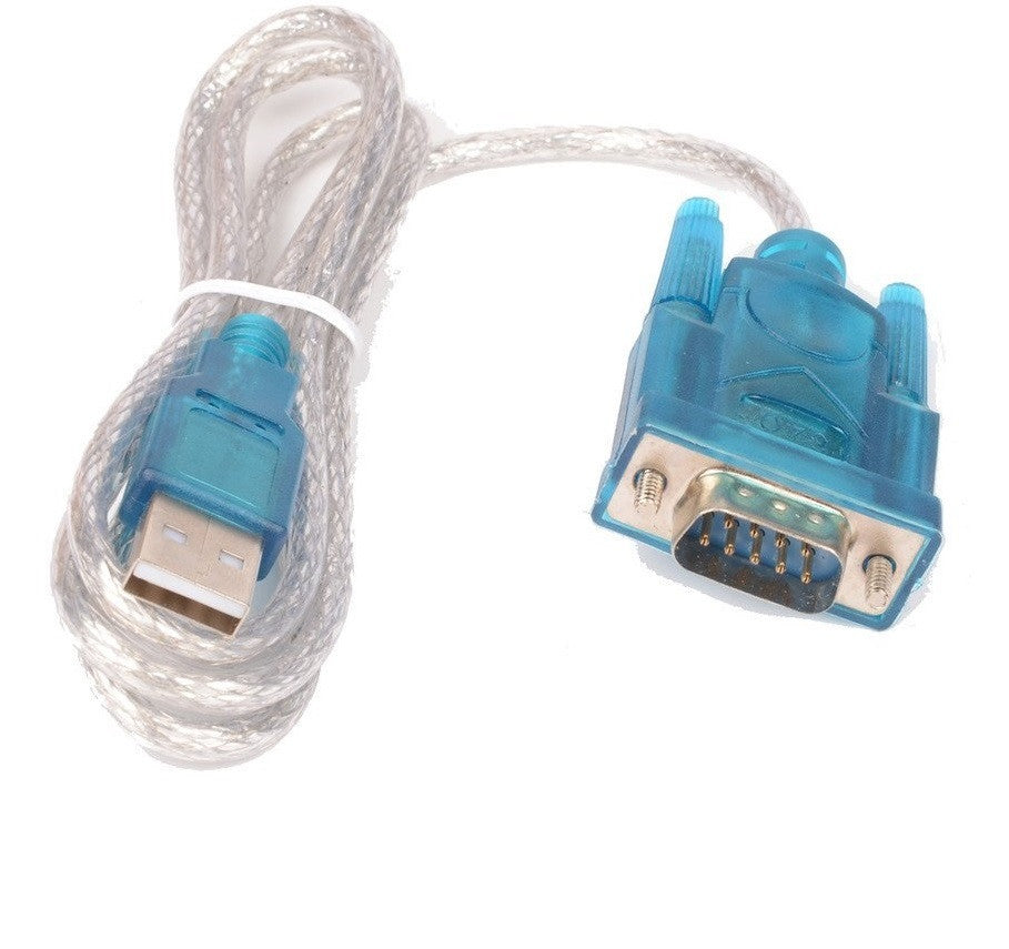 Lot de 45 cables de conversion usb vers rs232 db9 serie 9 pin 80cm cable-146/2 HL-340 ECLATS DESTOCKAGE