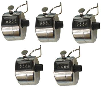 Lot de 5 compteur manuel comptage à main click compte personne ECLATS DESTOCKAGE
