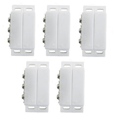 Lot de 5 contacteurs detecteur ouverture magnetique alarme contact no nf saillie ivoire haa27