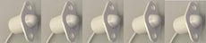 Contact autoprotection encastré 20mm HAA29 Lot de 5 capteurs à bille
