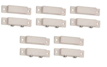 Lot de 5 contacts magnetiques capteurs nf saillie adhesif blanc contacteur ouverture porte ECLATS DESTOCKAGE
