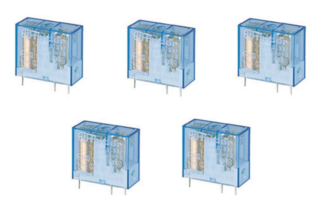Lot de 5 relais electrique finder 24v cc serie 40 24vdc 10a rlf4031 4031 403190240000 9024 ECLATS DESTOCKAGE
