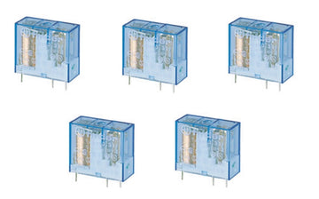 Lot de 5 relais electrique finder 24v cc serie 40 24vdc 10a rlf4031 4031 403190240000 9024 ECLATS DESTOCKAGE