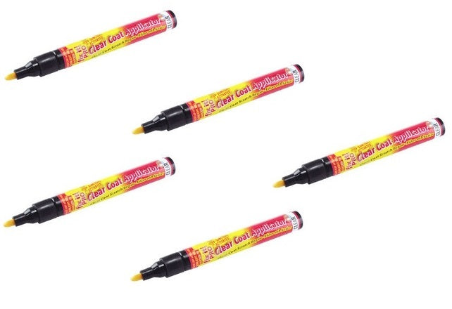 Lot de 5 stylos fixt it pro efface anti rayure auto reparation carrosserie retouche ECLATS DESTOCKAGE