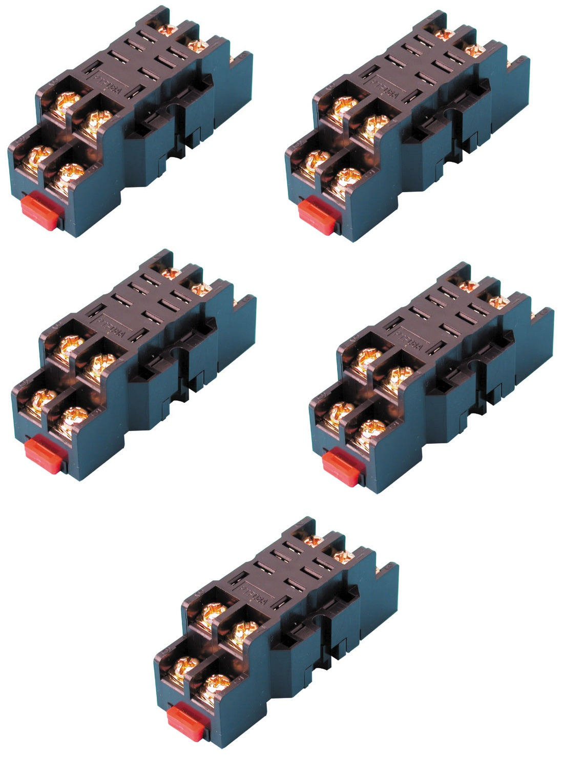 Lot de 5 supports so8p ptf08a relais omron ly2nj jqx-13f hh62p jqx-13f rl12 rl220 8 pins 10a ECLATS DESTOCKAGE
