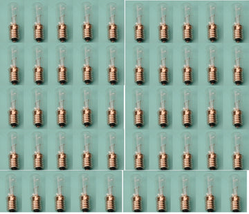 Lot de 50 ampoules 24v 15w e14 eclairage electrique pour moteur porte basculante top top60 ECLATS DESTOCKAGE