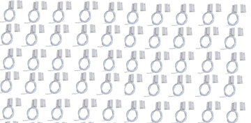 Lot de 50 contacts nf saillie 23mm blanc detecteur ouverture 114ms capteur magnetique pour alarme - ECLATS DESTOCKAGE