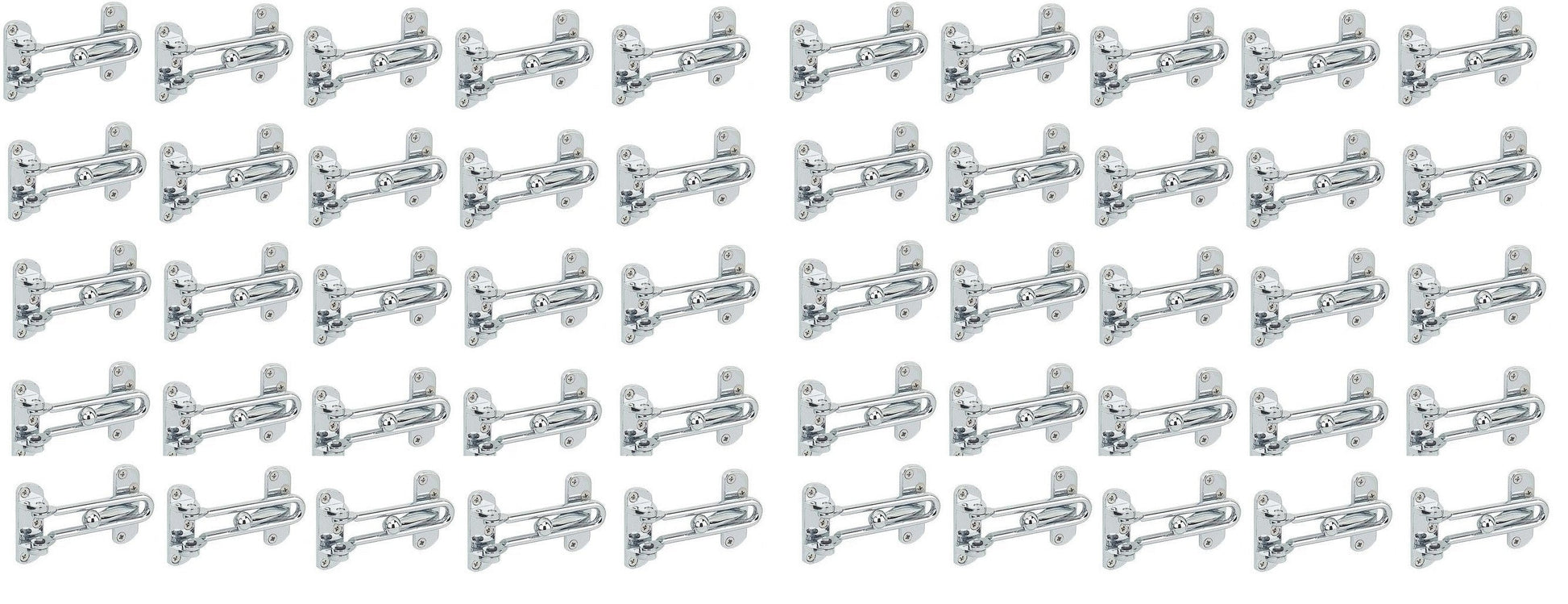 Lot de 50 entrebailleurs de porte appartement villa habitation chainettes chaine de securite ECLATS DESTOCKAGE