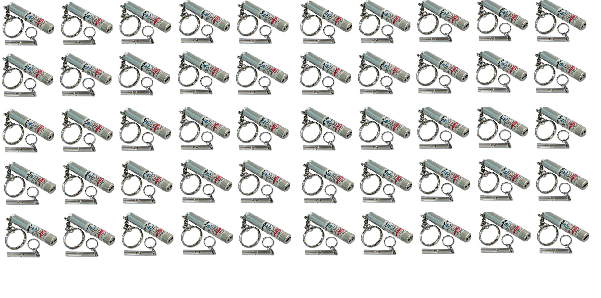 Lot de 50 pointeurs laser 2 en 1 de poche faisceaux rouge 150m torche lumiere blanche porte clef ECLATS DESTOCKAGE