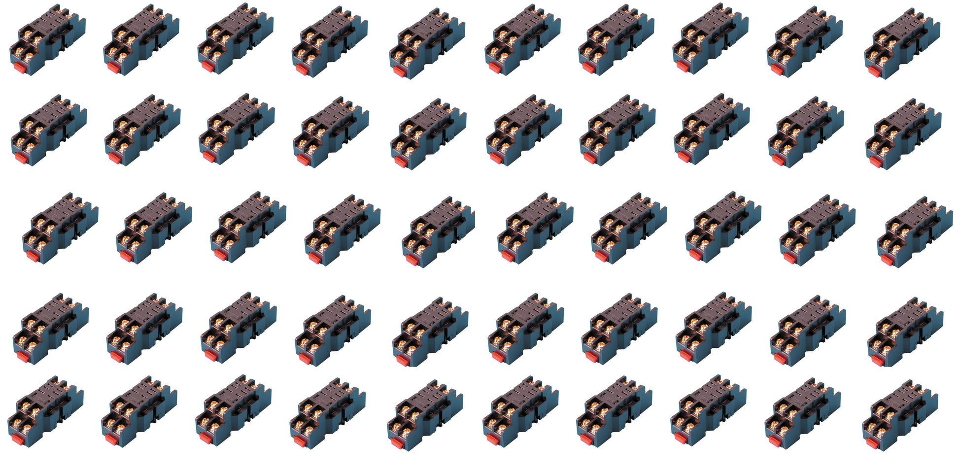 Lot de 50 supports so8p ptf08a relais omron ly2nj jqx-13f hh62p jqx-13f rl12 rl220 8 pins 10a ECLATS DESTOCKAGE