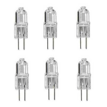 Lot de 6 ampoule g4 12v 20w blanc 3000h eclairage lumiere halogene ligne capsule jc ECLATS DESTOCKAGE