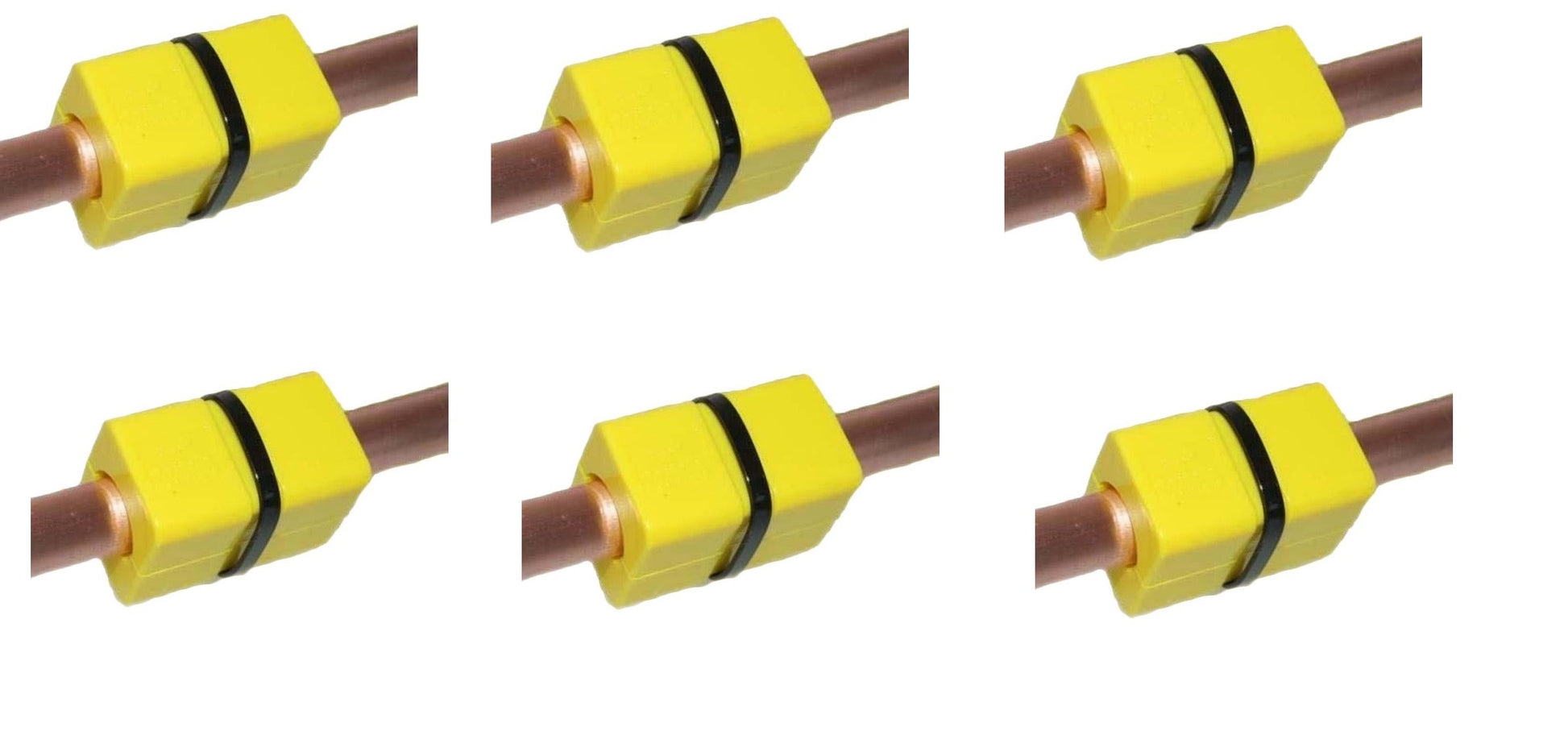 Lot de 6 anti calcaire ultra power magnetique 15/25mm aimant entartrage detartrage tartre tuyau 1/2 - ECLATS DESTOCKAGE