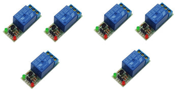 Lot de 6 modules relais arduino 12v 1 canal 220v 10a domotique pic dsp bras avr arm mcu ECLATS DESTOCKAGE