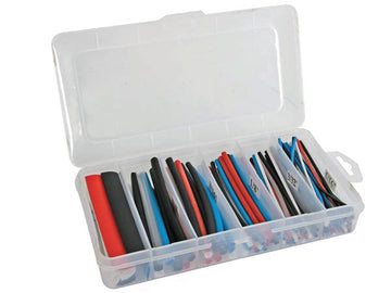 Lot de gaines thermorétractables multicolore 10cm 170 pcs estset2 dans coffret de rangement ECLATS DESTOCKAGE