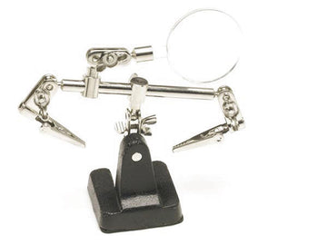 Loupe sur pieds de precision 2 pinces bras crocodiles vthh 3083 1 hh 391a bijoutier horloger soudure ECLATS DESTOCKAGE
