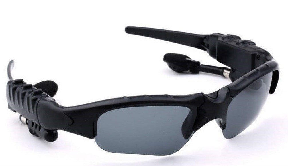 Lunettes de soleil Bluetooth V1.2 Casque mains libre Noir Pour Smart Phone PC Tablette ECLATS DESTOCKAGE