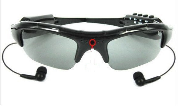 Lunettes soleil camera embarquee espion mp3 dv86 enregistrement spy sun glasses ecoute ECLATS DESTOCKAGE