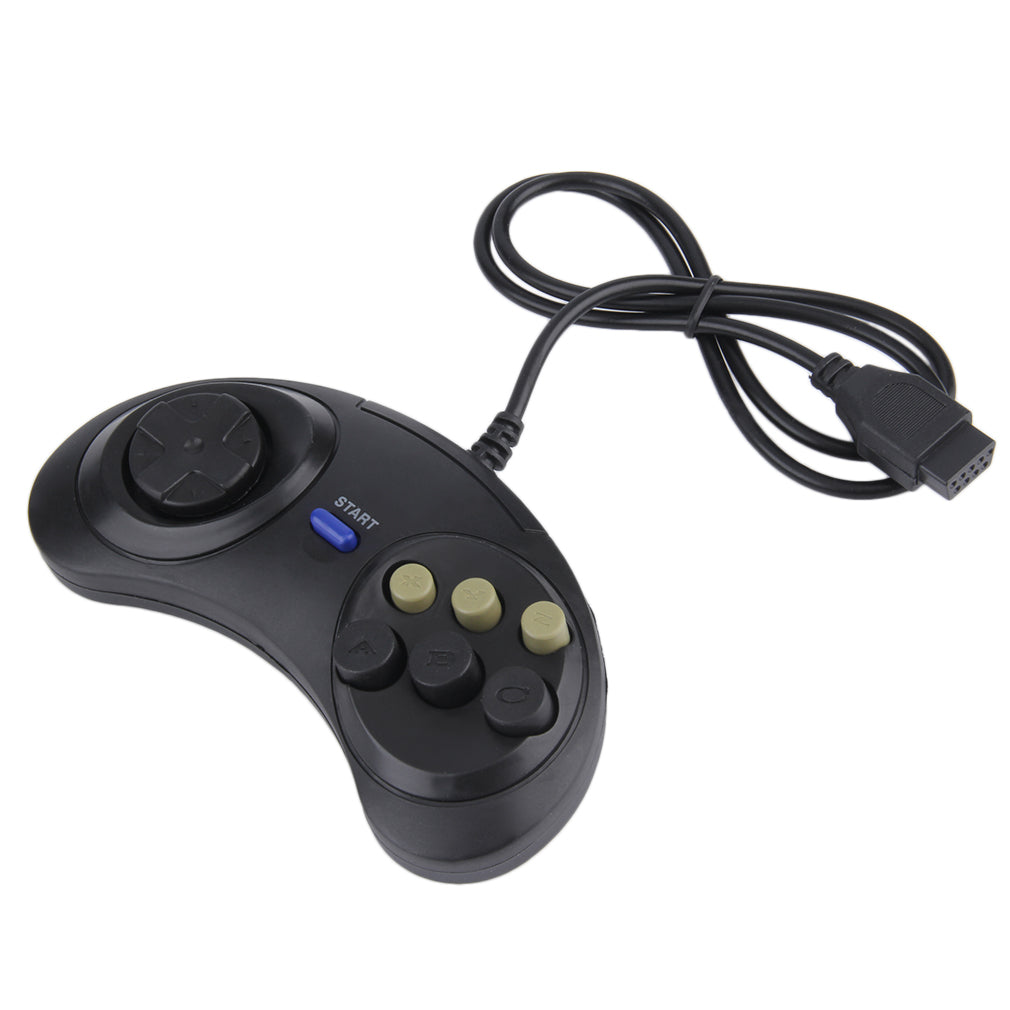 Manette pad 6 boutons pour console de jeux sega saturn Megadrive ECLATS DESTOCKAGE