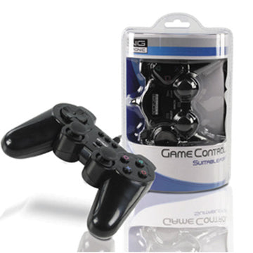 Manette pour ps2® noire könig gamps2-contr12 ECLATS DESTOCKAGE
