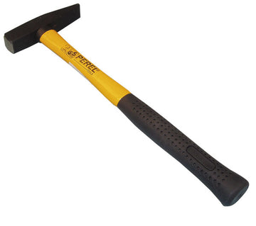 Marteau 200g manche fibre de verre electricien menuisier rivoir mecanicien ajusteur 3153 200 perel ECLATS DESTOCKAGE