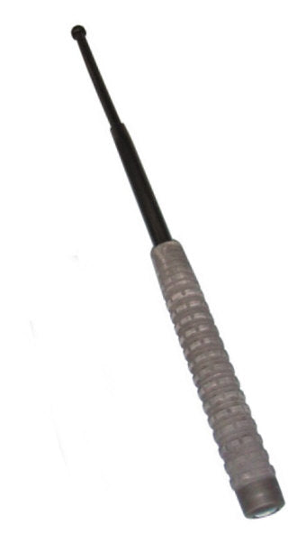 Matraque baton telescopique 21'' ø25mm 20/53cm acier trempe noir arme defense autodéfense agression ECLATS DESTOCKAGE