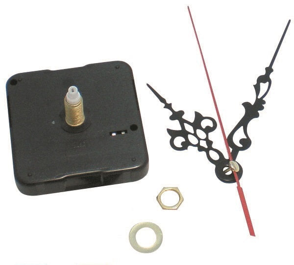 Mecanisme horloge 8mm quartz axe avec aiguille compatible 4mm 5mm 6mm 7mm ECLATS DESTOCKAGE
