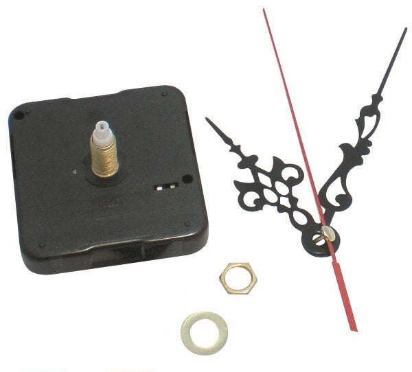 Mecanisme horloge quartz axe 8mm avec aiguille compatible 4mm 5mm 6mm 7mm pas de clip ECLATS DESTOCKAGE