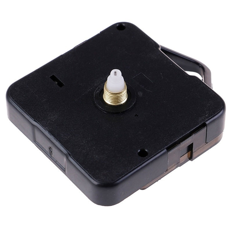 Mecanisme pendule quartz pile axe 12mm compatible 6mm 7mm 8mm clip fixation murale ECLATS DESTOCKAGE