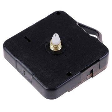 Mecanisme pendule quartz pile axe 12mm compatible 6mm 7mm 8mm clip fixation murale ECLATS DESTOCKAGE