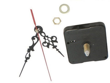 Mecanisme quartz horloge axe 8mm avec aiguille 4mm 5mm 6mm 7mm ECLATS DESTOCKAGE