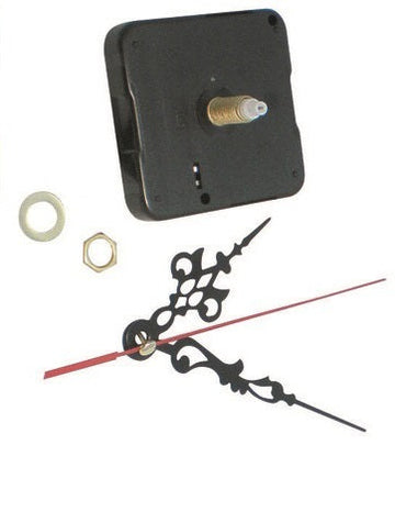 Mecanisme quartz horloge axe 8mm avec aiguille compatible 4mm 5mm 6mm 7mm ECLATS DESTOCKAGE