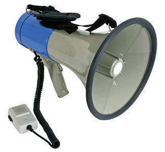 Megaphone 25w 12v hq-megaphone31 micro sirene porte voix amplificateur son voiture 600m ECLATS DESTOCKAGE
