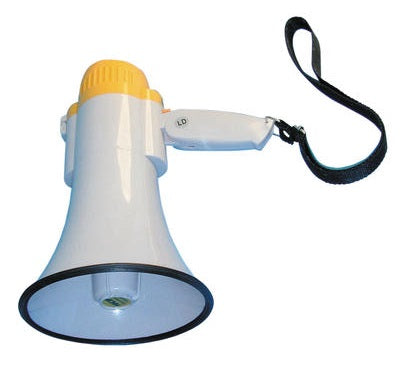 Megaphone 5w 8w 10w 6w porte voix son amplificateur 150 à 300m ø130x190mm 12w 15w ECLATS DESTOCKAGE