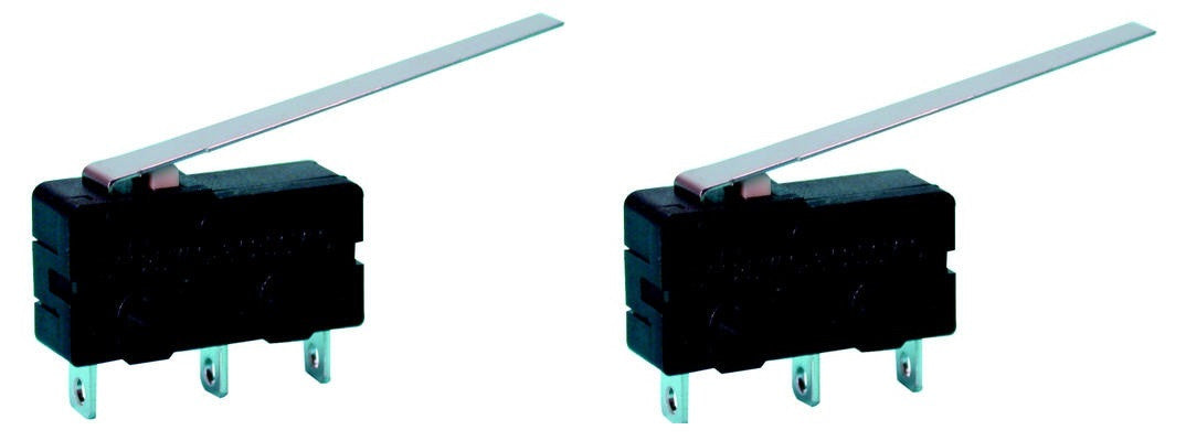 2 Micro interrupteur contact autoprotection 3a 220v 250v long levier micro switch ms5 l autoprotege ECLATS DESTOCKAGE